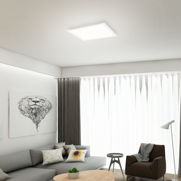 Briloner 7179-016 - LED Димируем плафон PIATTO LED/24W/230V + д.у