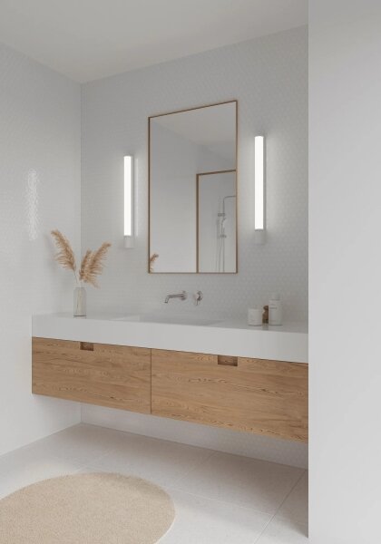Nordlux - LED осветление за огледало за баня с вграден контакт LED/15W/230V IP44 68,4 cm бяло