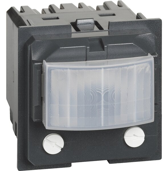 BTICINO Датчик за движение PIR, 105°, обхват 6m @ h1.2m, LED ≤ 50W, с ключ, изисква неутрала, 2 мод. Living Now - K4432
