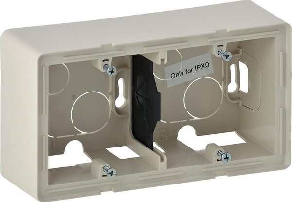 Legrand Двойна конзола открит монтаж цвят крем Valena Life - 754202