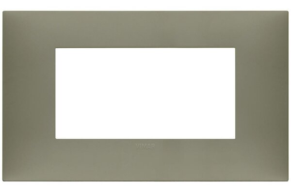 VIMAR 09674.13 Декоративна рамка 4M за 4M конзола, технополимер, Глина мат, NEVE UP