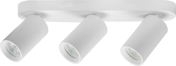 Rabalux Yorli, спот, бяла алуминиева лампа, GU10 3xMAX7W, Д35xШ7см, Д5,5см, В13,5см, без крушка, IP20 73087