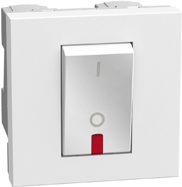 Bticino Двуполюсен ключ 32А 2 мод. цвят Бял Light Now Bticino YW4011