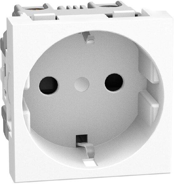 Bticino Контакт ШУКО 2P+E 16A с детска защита 2 мод. цвят Бял Light Now Bticino YW4141