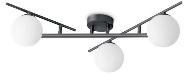 Ideal lux ® Плафон | ATLAS PL3 NERO | G9 max 3 x 4W | IP20 - 311357