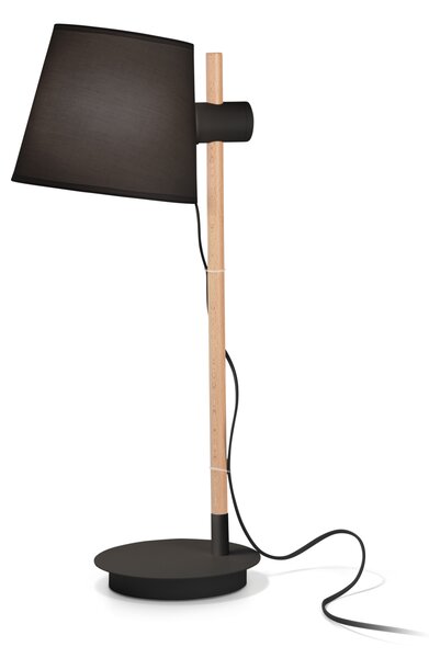 Ideal lux ® Настолна лампа | AXEL TL1 NERO | E27 max 1 x 60W | IP20 - 272238
