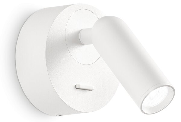 Ideal lux ® Аплик | BEAN AP ROUND BIANCO | LED 3W | IP20 - 260600