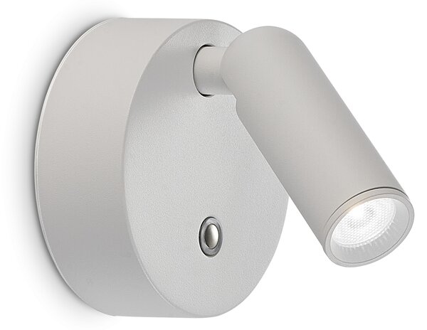 Ideal lux ® Аплик | BEAN AP ROUND RECHARGEABLE BIANCO | LED 3W | IP20 - 350233
