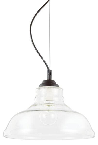 Ideal lux ® Пендел | BISTRO' SP1 PLATE TRASPARENTE | E27 max 1 x 60W | IP20 - 112336