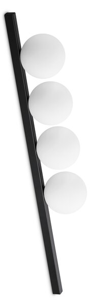 Ideal lux ® Плафон | BINOMIO PL4 NERO | G9 max 4 x 4W | IP20 - 310688