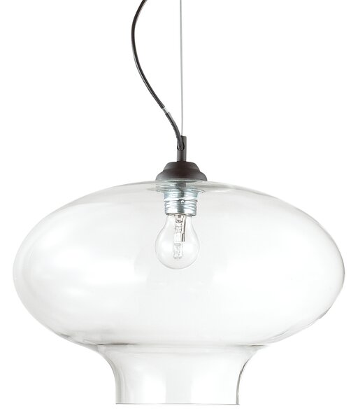 Ideal lux ® Пендел | BISTRO' SP1 ROUND TRASPARENTE | E27 max 1 x 60W | IP20 - 120898