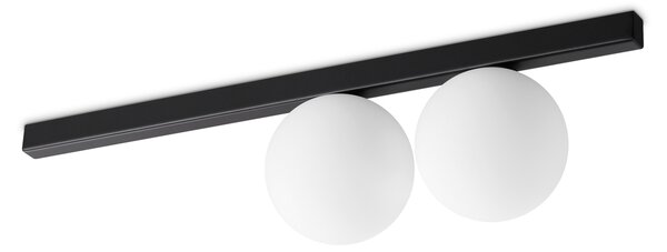Ideal lux ® Плафон | BINOMIO PL2 NERO | G9 max 2 x 4W | IP20 - 310671