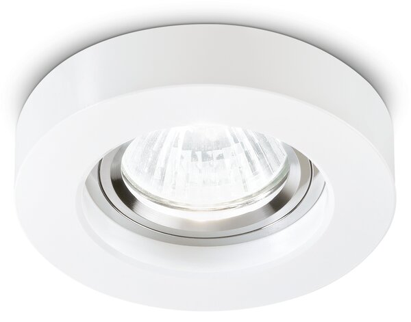 Ideal lux ® Луничка | BLUES FI ROUND BIANCO | GU10 max 1 x 50W | IP20 - 113999