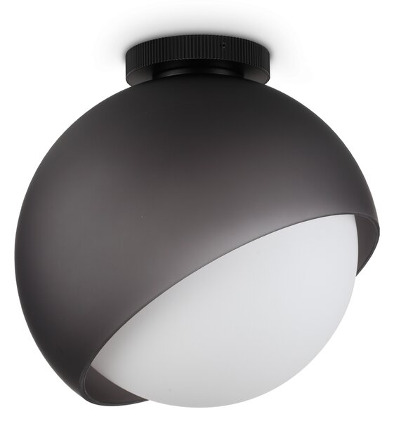 Ideal lux ® Плафон | BLOOM PL1 D30 NERO | E27 max 1 x 42W | IP20 - 366609