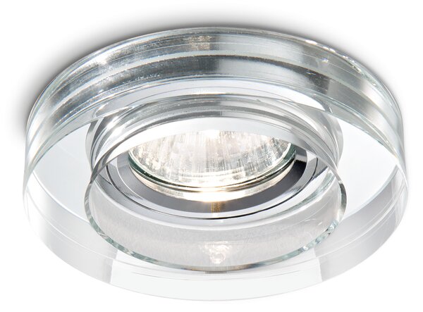 Ideal lux ® Луничка | BLUES FI ROUND TRASPARENTE | GU10 max 1 x 50W | IP20 - 083254