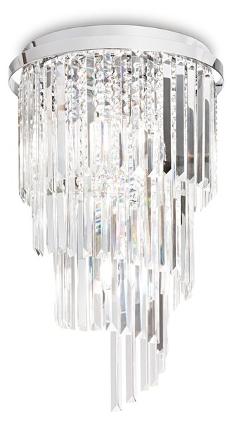 Ideal lux ® Плафон | CARLTON PL8 CROMO | E14 max 8 x 40W | IP20 - 168920