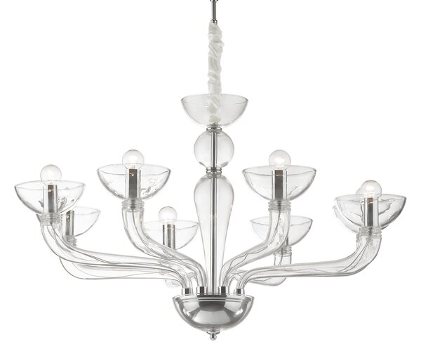 Ideal lux ® Полилей | CASANOVA SP8 | E14 max 8 x 40W | IP20 - 044255