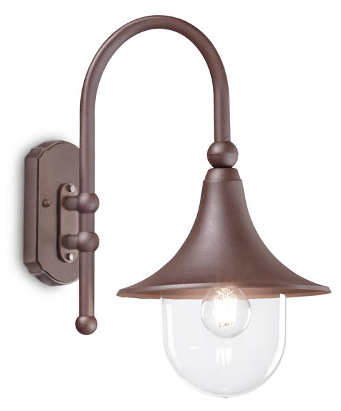 Ideal lux ® Аплик | CIMA AP1 COFFEE | E27 max 1 x 52W | IP43 - 246826