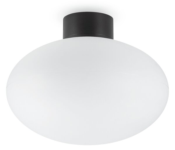 Ideal lux ® Плафон | CLIO MPL1 NERO | E27 max1 x 42W | IP44 - 148878
