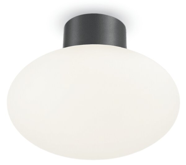Ideal lux ® Плафон | CLIO MPL1 ANTRACITE | E27 max1 x 42W | IP44 - 148861