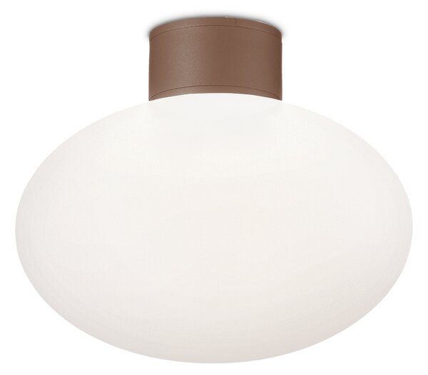 Ideal lux ® Плафон | CLIO MPL1 COFFEE | E27 max1 x 42W | IP44 - 326795