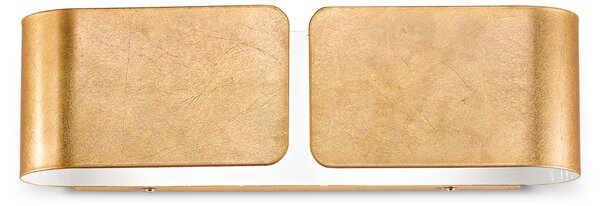Ideal lux ® Аплик | CLIP AP2 SMALL ORO | E27 max 2 x 60W | IP20 - 088266