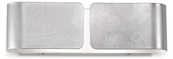 Ideal lux ® Аплик | CLIP AP2 SMALL ARGENTO | E27 max 2 x 60W | IP20 - 088273