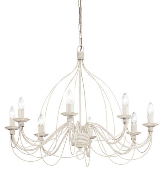 Ideal lux ® Полилей | CORTE SP8 BIANCO | E14 max 8 x 40W | IP20 - 005898