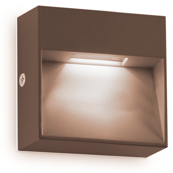 Ideal lux ® Аплик | DEDRA AP BIG COFFEE | LED 1,5W | IP65 - 328621