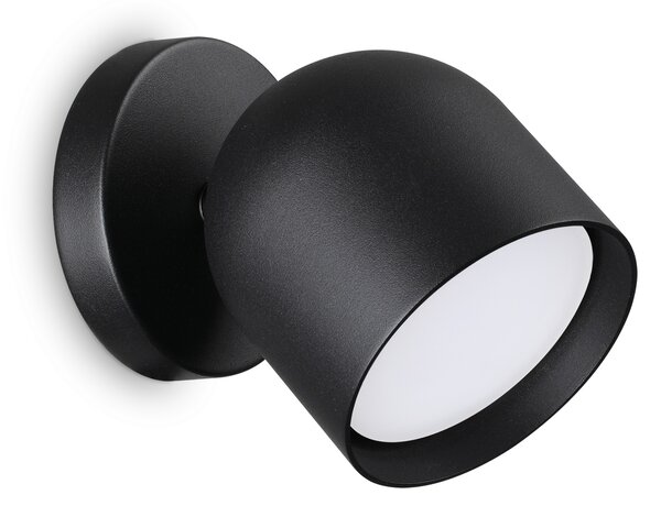Ideal lux ® Аплик | DODO AP1 NERO | GX53 max 1 x 15W | IP20 - 314099