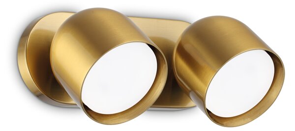 Ideal lux ® Аплик | DODO AP2 OTTONE | GX53 max 2 x 15W | IP20 - 327921