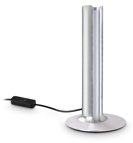 Ideal lux ® Настолна лампа | DORICA TL1 ACCIAIO | LED 8W | IP20 - 354149