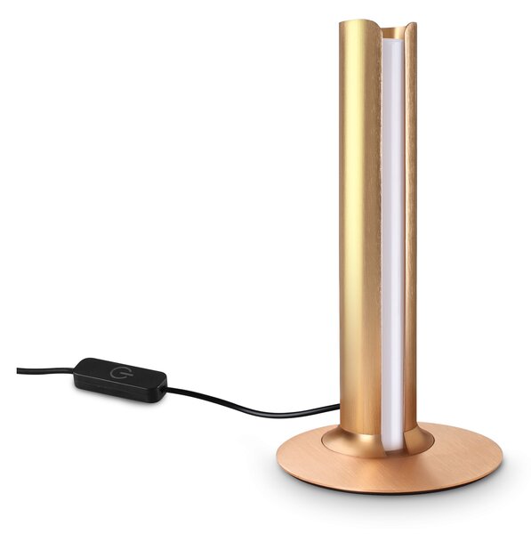 Ideal lux ® Настолна лампа | DORICA TL1 RAME | LED 8W | IP20 - 362557