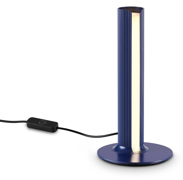 Ideal lux ® Настолна лампа | DORICA TL1 BLU | LED 8W | IP20 - 366104