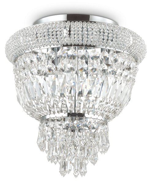 Ideal lux ® Плафон | DUBAI PL3 CROMO | E14 max 3 x 28W | IP20 - 207162