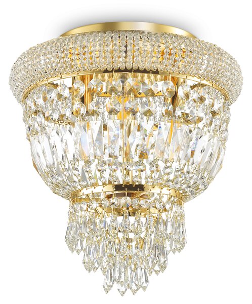 Ideal lux ® Плафон | DUBAI PL3 OTTONE | E14 max 3 x 28W | IP20 - 200996