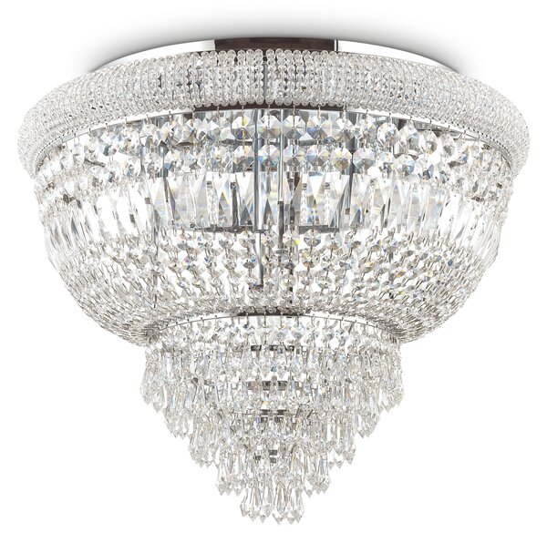 Ideal lux ® Плафон | DUBAI PL6 CROMO | E14 max 6 x 28W | IP20 - 207186