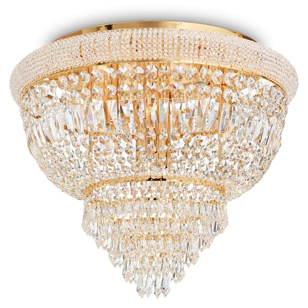 Ideal lux ® Плафон | DUBAI PL6 OTTONE | E14 max 6 x 28W | IP20 - 201016