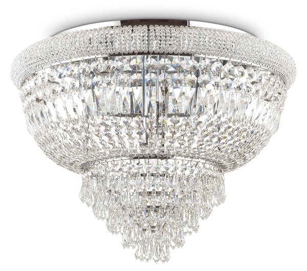 Ideal lux ® Плафон | DUBAI PL24 CROMO | E14 max 24 x 28W | IP20 - 243566