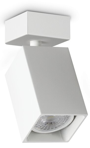 Ideal lux ® Аплик | DYNAMITE AP1 SQUARE BIANCO | GU10 max1 x 28W | IP20 - 371160