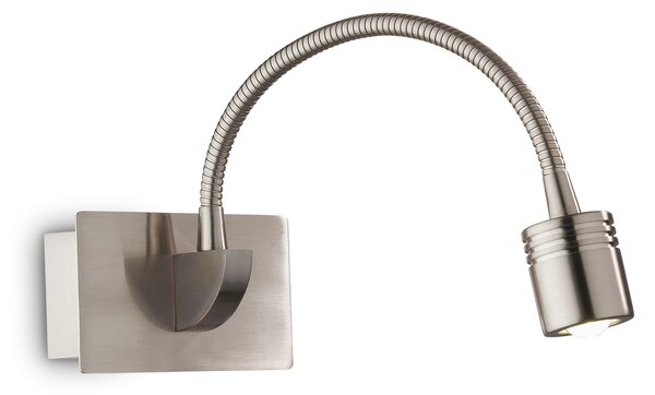 Ideal lux ® Аплик | DYNAMO AP NICKEL | LED 3,5W | IP20 - 031477