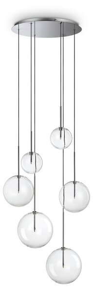 Ideal lux ® Полилей | EQUINOXE SP6 CROMO | G4 max 6 x 2W | IP20 - 317250