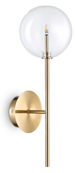 Ideal lux ® Аплик | EQUINOXE AP1 OTTONE | G4 max 1 x 2W | IP20 - 200149