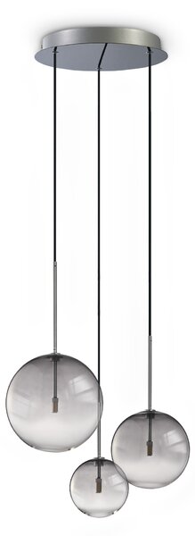 Ideal lux ® Полилей | EQUINOXE SP3 FUME' SFUMATO | G4 max 3 x 2W | IP20 - 364834