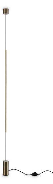 Ideal lux ® Лампион | ESSENCE PT A SOSPENSIONE ROUND OTTONE 2700K | LED 14W | IP20 - 341132