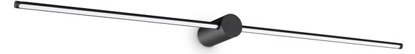 Ideal lux ® Аплик | ESSENCE AP ROUND D115 LUCE A 45° NERO 3000K | LED 16W | IP20 - 310152