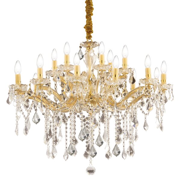 Ideal lux ® Полилей | FLORIAN SP18 ORO | E14 max 18 x 40W | IP20 - 075181
