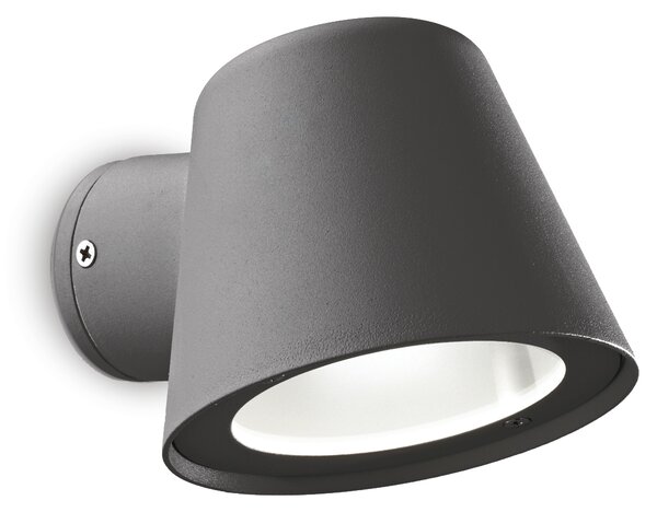Ideal lux ® Аплик | GAS AP1 ANTRACITE | GU10 max 1 x 28W | IP43 - 091525