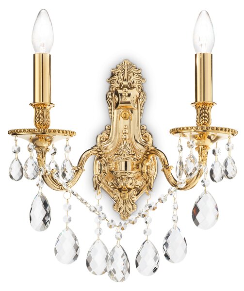 Ideal lux ® Аплик | GIOCONDA AP2 ORO | E14 max 2 x 40W | IP20 - 060491