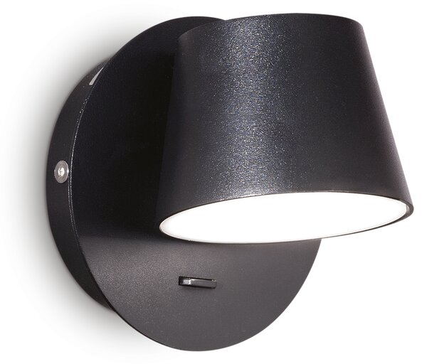 Ideal lux ® Аплик | GIM AP NERO | LED 6,5W | IP20 - 167121